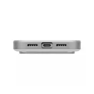   Uniq Elix Apple iPhone 18 Pro / 17 Pro tok gyűrűs telefontartóval, MagSafe, 360 fokban forgatható, ezüst