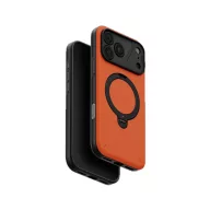   Uniq Elix Apple iPhone 18 Pro / 17 Pro tok gyűrűs telefontartóval, MagSafe, 360 fokban forgatható, narancs