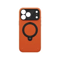   Uniq Elix Apple iPhone 18 Pro Max / 17 Pro Max tok gyűrűs telefontartóval, MagSafe, 360 fokban forgatható, narancs