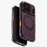   Uniq Swivix Apple iPhone 18 Pro / 17 Pro tok gyűrűs telefontartóval, MagSafe, 360 fokban forgatható, lila