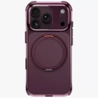   Uniq Swivix Apple iPhone 18 Pro / 17 Pro tok gyűrűs telefontartóval, MagSafe, 360 fokban forgatható, lila