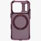 Uniq Swivix Apple iPhone 18 Pro / 17 Pro tok gyűrűs telefontartóval, MagSafe, 360 fokban forgatható, lila