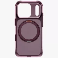   Uniq Swivix Apple iPhone 18 Pro / 17 Pro tok gyűrűs telefontartóval, MagSafe, 360 fokban forgatható, lila
