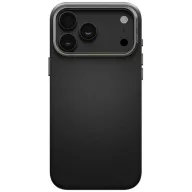   Uniq Lyden Magclick Apple iPhone 18 Pro / 17 Pro tok, MagSafe, műbőr, fekete