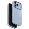 Uniq Lyden Magclick Apple iPhone 18 Pro Max / 17 Pro Max tok, MagSafe, műbőr, kék