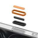 Spigen Ultra Hybrid T MagFit Apple iPhone 18 Pro / 17 Pro tok, MagSafe, narancs