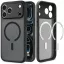 Spigen Ultra Hybrid Mag Apple iPhone 18 Pro / 17 Pro tok, MagSafe, Frost Black, fekete