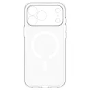 Spigen Ultra Hybrid MagFit Apple iPhone 18 Pro / 17 Pro tok, MagSafe, Clear, átlátszó-fehér