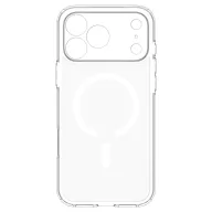   Spigen Ultra Hybrid MagFit Apple iPhone 18 Pro / 17 Pro tok, MagSafe, Clear, átlátszó-fehér