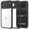 Spigen Ultra Hybrid Apple iPhone 18 Pro / 17 Pro tok, Matte Black, fekete-átlátszó