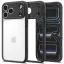 Spigen Ultra Hybrid Apple iPhone 18 Pro / 17 Pro tok, Matte Black, fekete-átlátszó