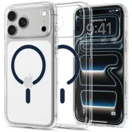   Spigen Ultra Hybrid MagFit Apple iPhone 18 Pro Max / 17 Pro Max tok, MagSafe, Clear, átlátszó-kék