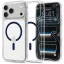 Spigen Ultra Hybrid MagFit Apple iPhone 18 Pro Max / 17 Pro Max tok, MagSafe, Clear, átlátszó-kék