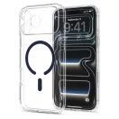 Spigen Ultra Hybrid MagFit Apple iPhone 18 Pro Max / 17 Pro Max tok, MagSafe, Clear, átlátszó-kék