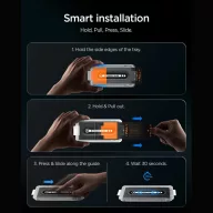   Spigen Glas.tR EZ Fit Pro HD Apple iPhone 18 Pro Max privacy kijelzővédő fólia felhelyező kerettel (betekintésgátló)