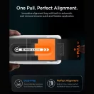 Spigen Glas.tR EZ Fit Pro HD Apple iPhone 18 Pro / 17 Pro / 17 / 16 Pro tempered kijelzővédő fólia felhelyező kerettel (2db)