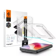   Spigen Glas.tR EZ Fit Pro HD Apple iPhone Duo tempered kijelzővédő fólia felhelyező kerettel