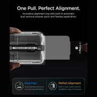   Spigen Glas.tR EZ Fit Pro HD Apple iPhone Duo tempered kijelzővédő fólia felhelyező kerettel