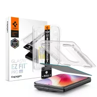   Spigen Glas.tR EZ Fit Pro HD Apple iPhone Duo privacy kijelzővédő fólia felhelyező kerettel (betekintésgátló)