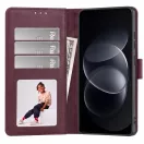 Tech-Protect Wallet Xiaomi Redmi Note 17 Pro Max flip / kinyitható tok, bordó