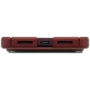 Uniq Keva Edge Magclick Apple iPhone 18 Pro / 17 Pro Aramid tok, MagSafe, kevlár, piros