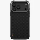 Uniq Keva Edge Magclick Apple iPhone 18 Pro / 17 Pro Aramid tok, MagSafe, kevlár, fekete