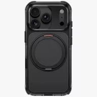   Uniq Swivix Apple iPhone 18 Pro / 17 Pro tok gyűrűs telefontartóval, MagSafe, 360 fokban forgatható, fekete