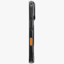 Uniq Swivix Apple iPhone 18 Pro / 17 Pro tok gyűrűs telefontartóval, MagSafe, 360 fokban forgatható, fekete