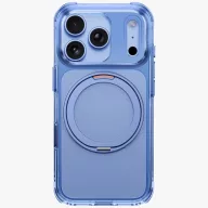   Uniq Swivix Apple iPhone 18 Pro / 17 Pro tok gyűrűs telefontartóval, MagSafe, 360 fokban forgatható, kék