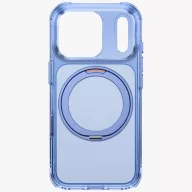   Uniq Swivix Apple iPhone 18 Pro / 17 Pro tok gyűrűs telefontartóval, MagSafe, 360 fokban forgatható, kék