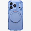 Uniq Swivix Apple iPhone 18 Pro Max / 17 Pro Max tok gyűrűs telefontartóval, MagSafe, 360 fokban forgatható, kék