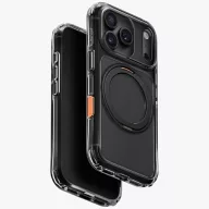   Uniq Swivix Apple iPhone 18 Pro Max / 17 Pro Max tok gyűrűs telefontartóval, MagSafe, 360 fokban forgatható, fekete