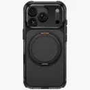 Uniq Swivix Apple iPhone 18 Pro Max / 17 Pro Max tok gyűrűs telefontartóval, MagSafe, 360 fokban forgatható, fekete