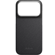   Pitaka Edge Apple iPhone 18 Pro / 17 Pro hátlap tok, MagSafe, fekete