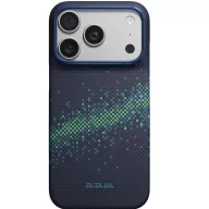   Pitaka Milky Way Galaxy 2.0 Apple iPhone 18 Pro / 17 Pro hátlap tok, MagSafe, kék