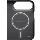 Pitaka Edge Apple iPhone Duo hátlap tok, MagSafe, fekete