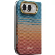   Pitaka Edge Apple iPhone Duo hátlap tok, MagSafe, California Dream Sunset 2.0