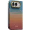 Pitaka Edge Apple iPhone Duo hátlap tok, MagSafe, California Dream Sunset 2.0