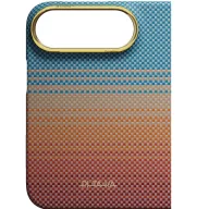   Pitaka Edge Apple iPhone Duo hátlap tok, MagSafe, California Dream Sunset 2.0