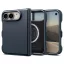 Spigen Tough Armor Mag Apple iPhone Duo tok, MagSafe, Metal Slate, kék