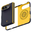 Spigen Nano Pop Mag Apple iPhone Duo tok, MagSafe, Blueberry Navy, kék-sárga