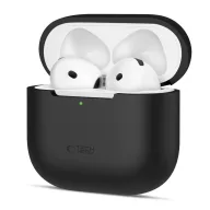   Tech-Protect Silicone Apple Airpods 5 / Airpods 4 tok, szilikon, fekete