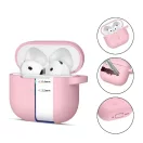 Tech-Protect Silicone Hook Apple Airpods 5 / Airpods 4 tok, karabinerrel, szilikon. rózsaszín