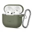 Tech-Protect Silicone Hook Apple Airpods 5 / Airpods 4 tok, karabinerrel, szilikon. zöld