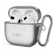 Tech-Protect Magmat Apple Airpods 5 / Airpods 4 tok, karabinerrel, matt szürke