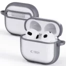 Tech-Protect Magmat Apple Airpods 5 / Airpods 4 tok, karabinerrel, matt szürke