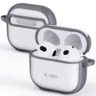   Tech-Protect Magmat Apple Airpods 5 / Airpods 4 tok, karabinerrel, matt szürke