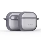 Tech-Protect Magmat Apple Airpods 5 / Airpods 4 tok, karabinerrel, matt szürke
