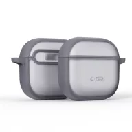   Tech-Protect Magmat Apple Airpods 5 / Airpods 4 tok, karabinerrel, matt szürke