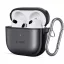 Tech-Protect Magmat Apple Airpods 5 / Airpods 4 tok, karabinerrel, matt fekete
